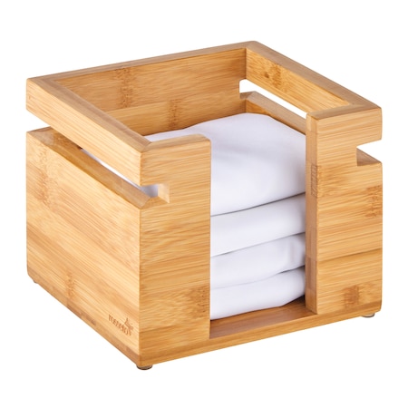 Rosseto Serving Solutions Natura Square Bamboo Napkin Holder, 1 EA SB107